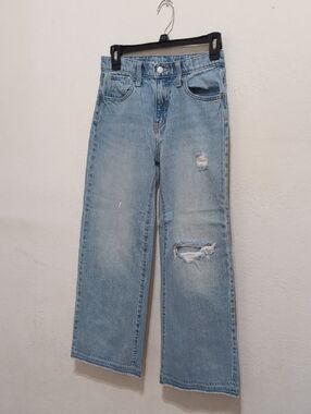 Old Navy Light Blue Baggy Wide-Leg Jeans